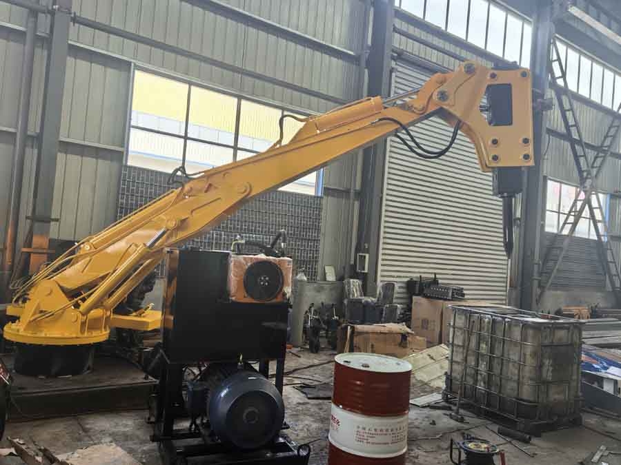 挖抓船吊固定吊车载吊总成