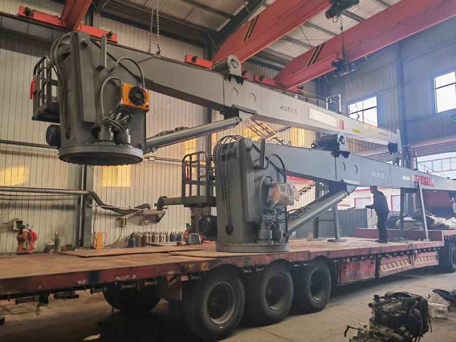 挖抓船吊固定吊车载吊总成