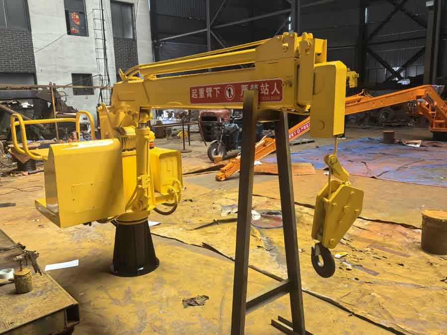 挖抓船吊固定吊车载吊总成