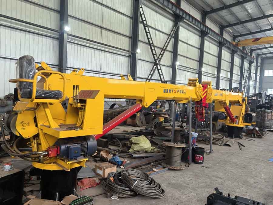 挖抓船吊固定吊车载吊总成