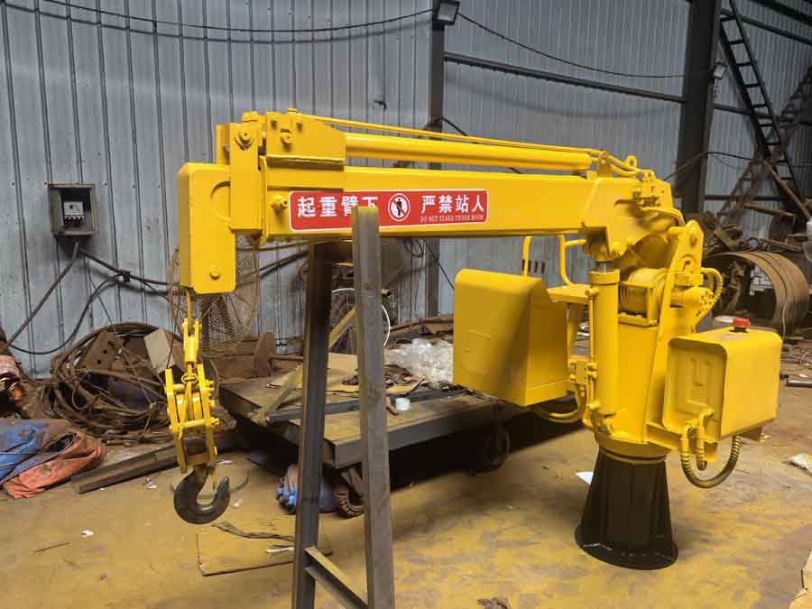 挖抓船吊固定吊车载吊总成