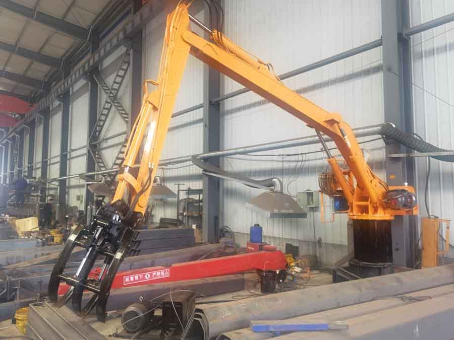 挖抓船吊固定吊车载吊总成