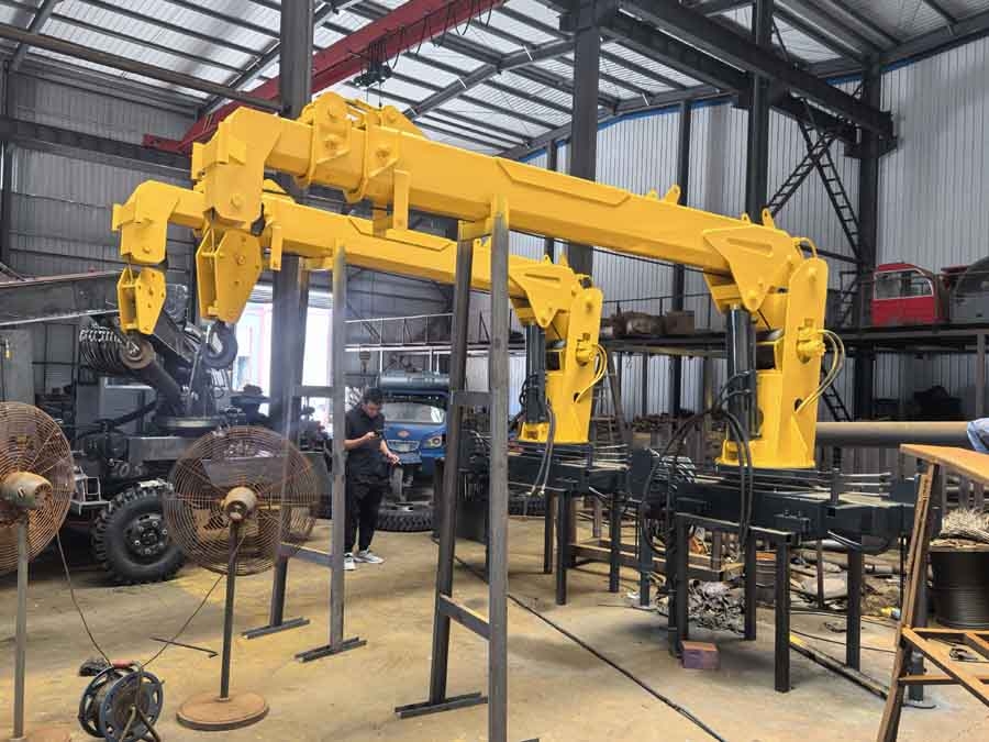 挖抓船吊固定吊车载吊总成