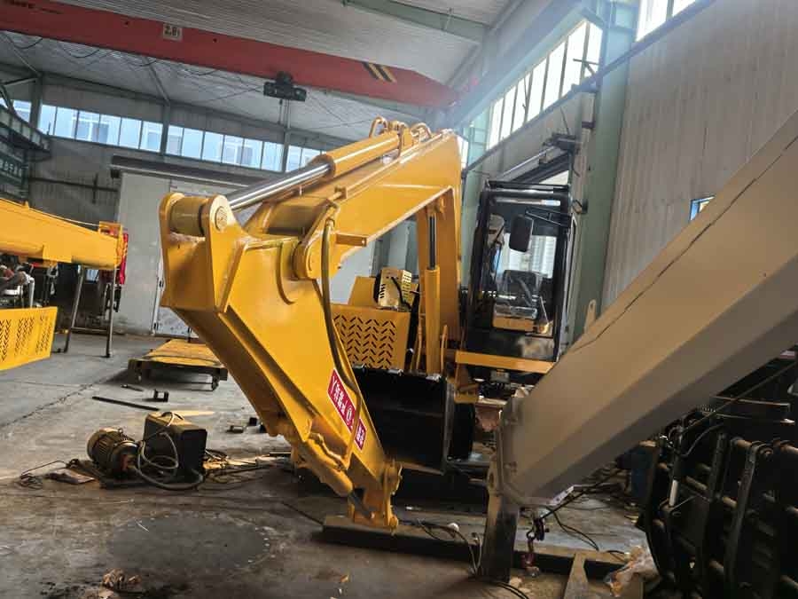 挖抓船吊固定吊车载吊总成